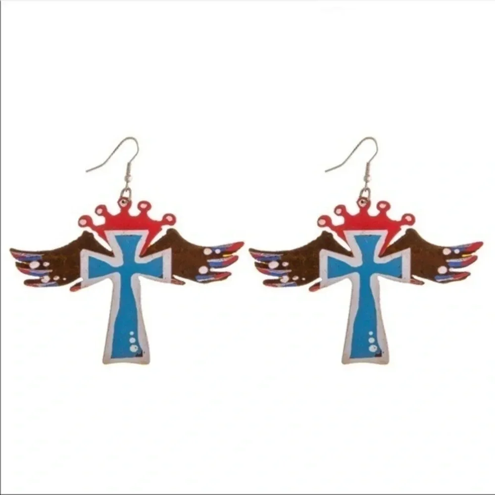 Boutique NWT Western boho inspired bold Earrings